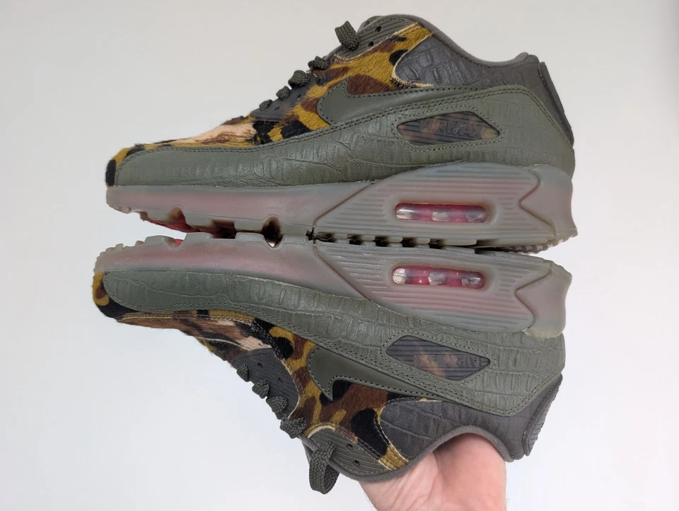 Uk Size 9 - Nike Air Max 90 Croc Camo, photo 1 of 5