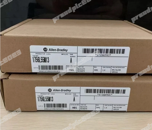 AB 1756-L55M13 SER A Processor Unit 1756-M13 Memory Expansion New Factory Sealed