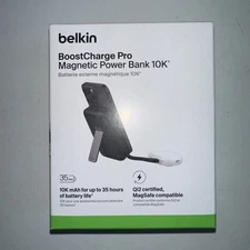 Belkin - BOOSTCHARGE Pro Wireless Power Bank 10K w/ Qi2, MagSafe Compatible ...
