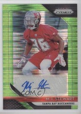 2018 Panini Prizm Rookie Neon Green Pulsar MJ Stewart #RA-MJ Auto 1d0k