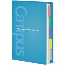 KOKUYO 5 Subject Spiral Notebook, Campus B5 Refillable Journal B5, Light Blue