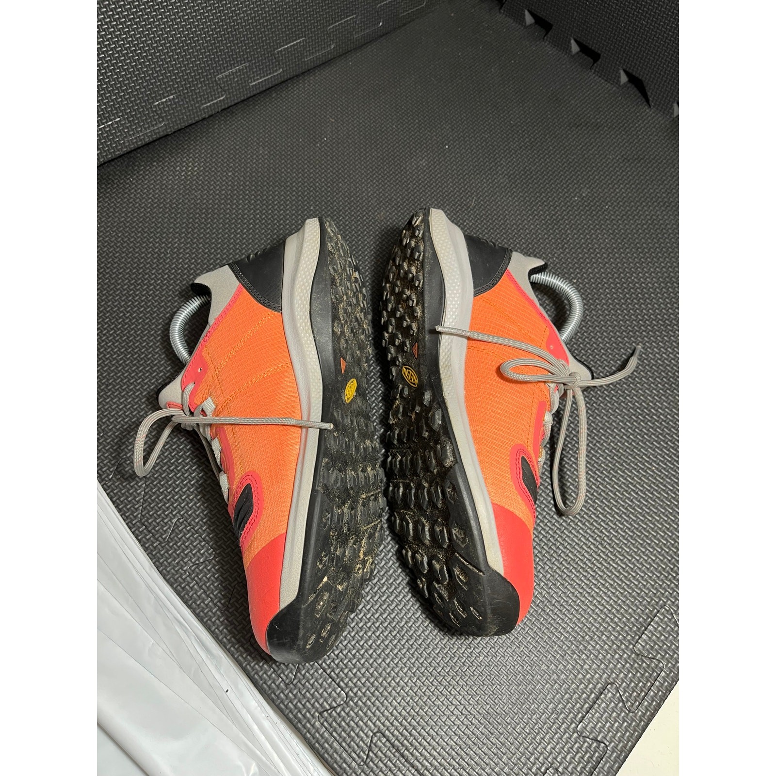 Scarpe da trekking Keen Donna Tempo Flex Impermeabili Arancione Sneaker Taglia 8