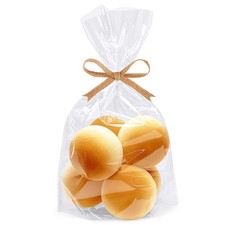 Flat Bottom Cellophane Bags,100Pcs 8X3X12 Inches Clear Flat Bottom Cello Celloph