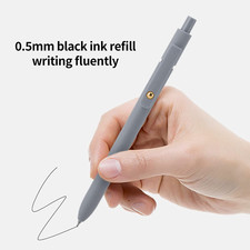 Gel Pens, 6 Pcs 0.5mm Quick Dry Black Ink Pens Fine Point Smooth Writing Pens...