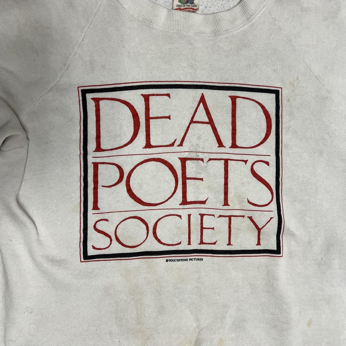 Vintage Dead Poets Society Sweatshirt Mens XL 23x26.5 Carpe Diem