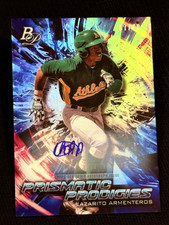 2018 Bowman Platinum PRISMATIC PRODIGIES AUTO Lazarito Armenteros 07/40