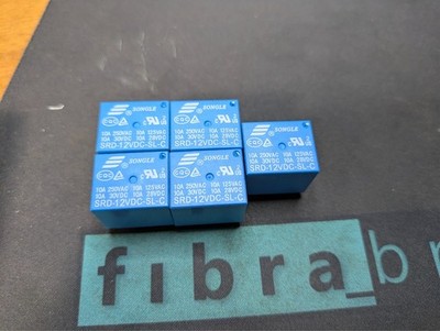 SRD-12VDC-SL-C | SONGLE | Printrelais 12VDC 12V 10A | 250VAC | 30VDC | 4 pcs