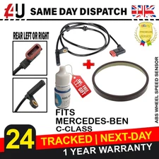 ABS SPEED SENSOR & ABS RING FOR MERCEDES BENZ C-CLASS W204 S204 2011-ON REAR