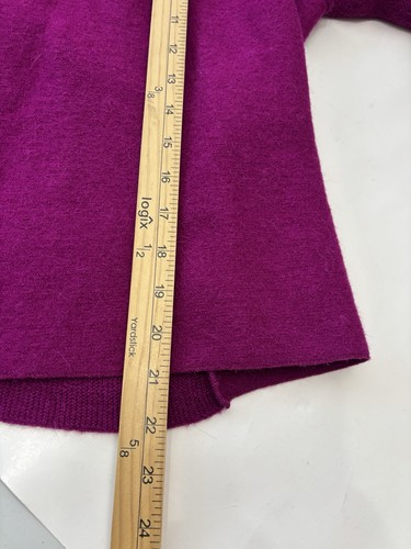 Beyond Threads Asymmetric Cardigan Women's XL Pink Sweater Alpaca/Wool - Picture 11 of 12