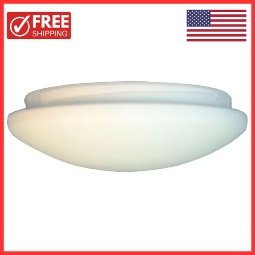 NEW Ceiling Fan Glass Replacement Bowl Frosted White Universal Fit 5.25"