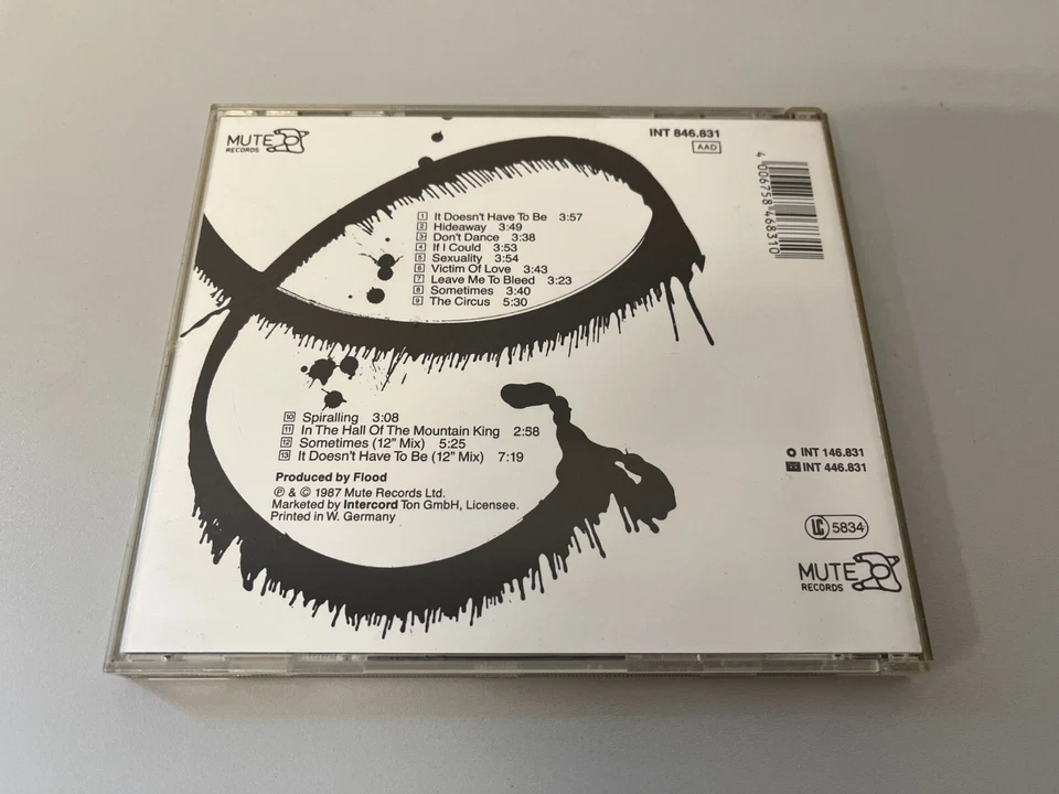 Erasure – The Circus - CD © 1987 - 2x 12"Mixes: Sometimes,It Doesn´t Have To Be - Bild 3 von 3