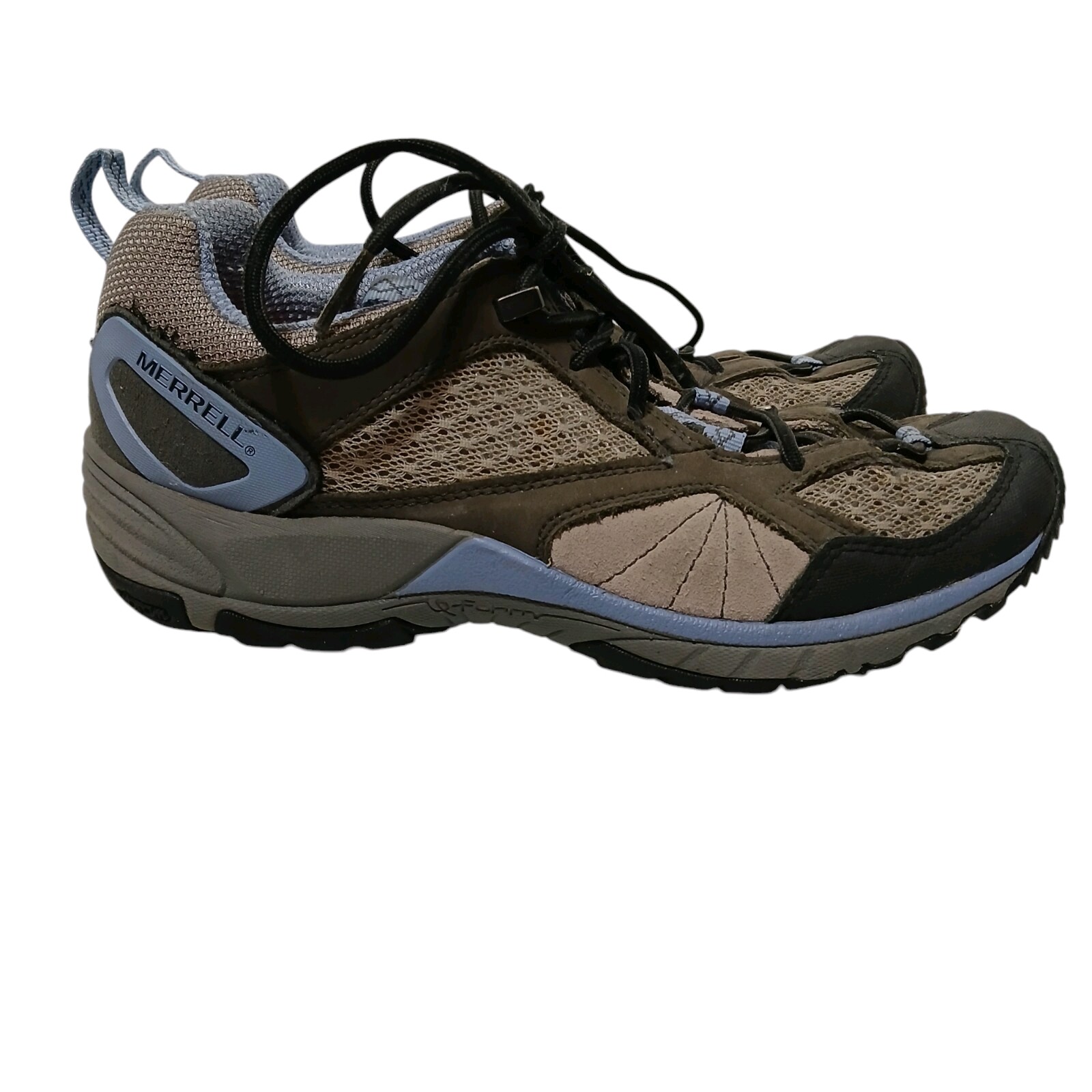 Scarpe da trekking Merrell Avian Light Ventilator Dark Shadow da donna taglia 7 5 trail
