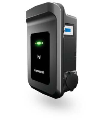 Kathrein Wallbox AC35-11-P-A, Ladebuchse Ausführung Steckdose, Anthrazit, 11kW