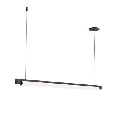 Sonneman 3826-35 Keel 44''W LED Linear Chandelier - Black
