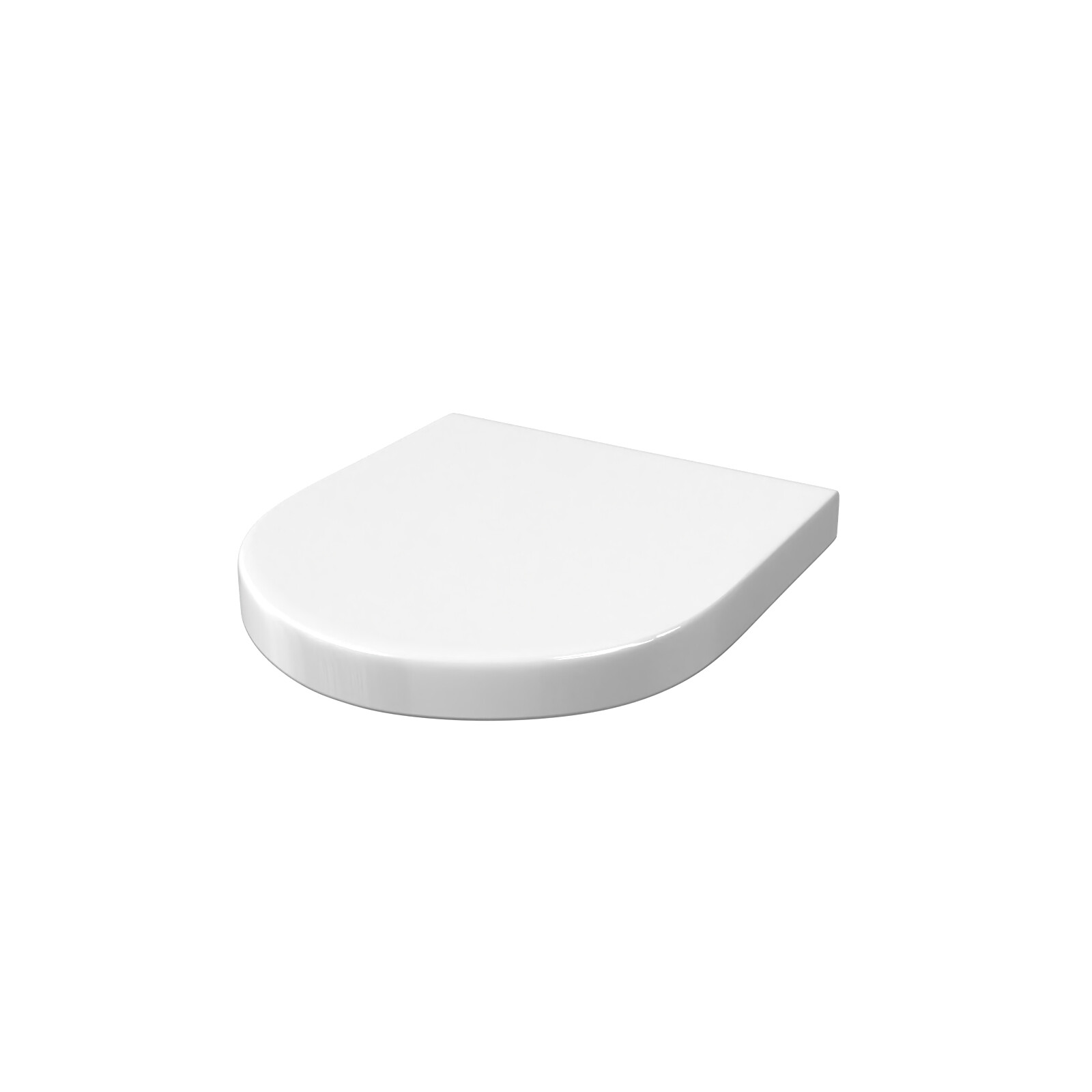 Nes Home Round Thick Soft Close Toilet Seat And Seat Cover White - Image 2