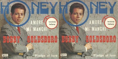 DISC 45 RUNDEN BOBBY GOLDSBORO    LIEBE ICH VERMISSE // PLEDGE OF LOVE