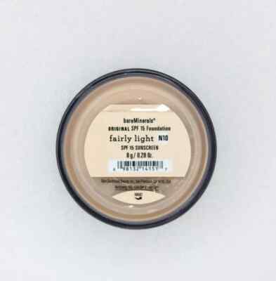 Fond De Teint BareMinerals Original SPF 15 - Teinte Fair Ivory - Neuf Sous Emballage - USA