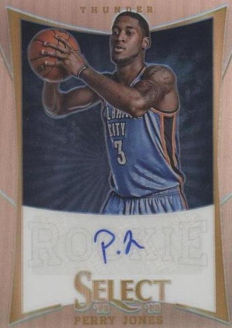 Perry Jones Collection 2012-13 Panini Select - Perry Jones III #203 Silver Prizm /199 (AU, RC ...