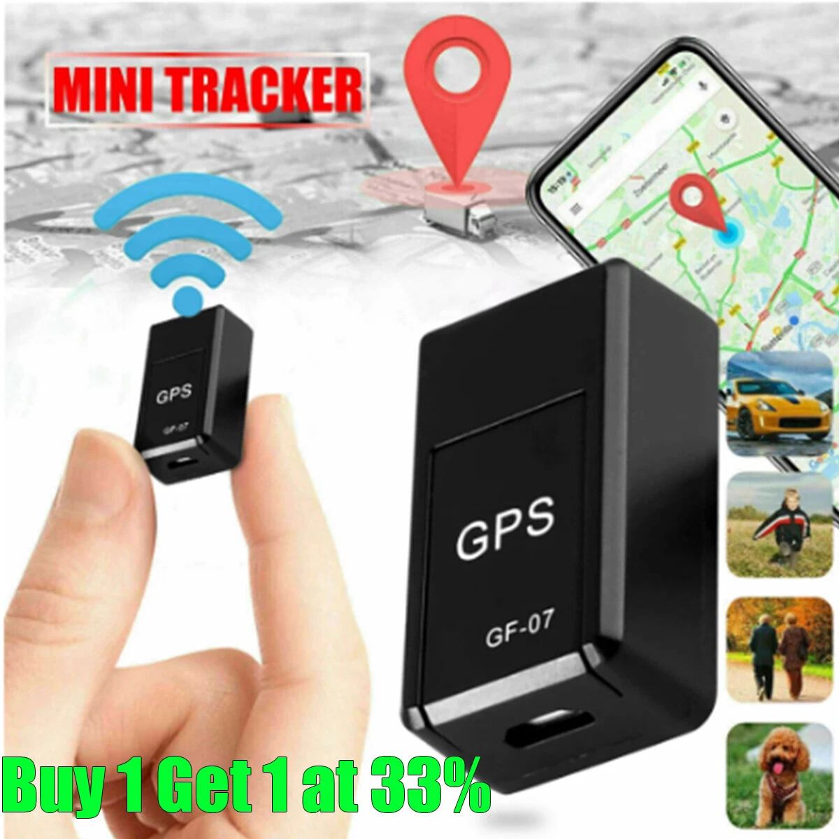 Magnetic Gps Tracker Gps Real Time Tracking Locator Device