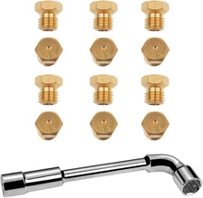 Range Stove Oven Orifice Conversion Kit Propane Lp Natural Gas Brass Jet Burner