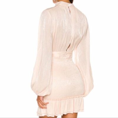 Line & Dot Rianne Mini Dress in Peach Sizes XS, S, M MSRP $120 | eBay