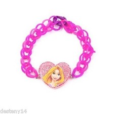 Disney Princess Rapunzel Loom Rubber Band Bracelet NWT