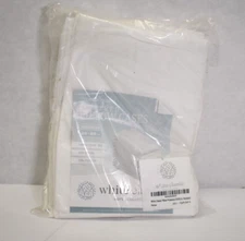 White Classic Zippered Style Pillow Case Covers Hotel Collection 200TC Standard