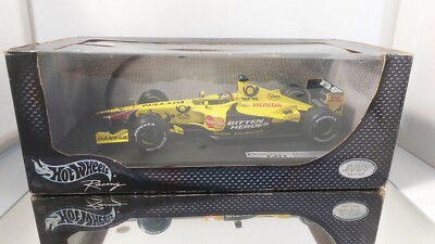 ミニカー JORDAN EJ11 HONDA #12 Trulli 1/18 Mattel Hot Wheels Formula1 F1 Jordan EJ11 Jarno Trulli 1:18 In Box