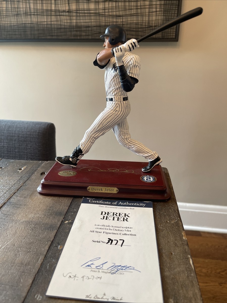 希少！デレク・ジーター ダンバリーミント製 フィギュア 希少！デレク