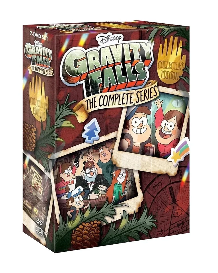 Gravity Falls: The Complete Series (DVD) Box-Set, Free Shipping! Foto 3 de 4