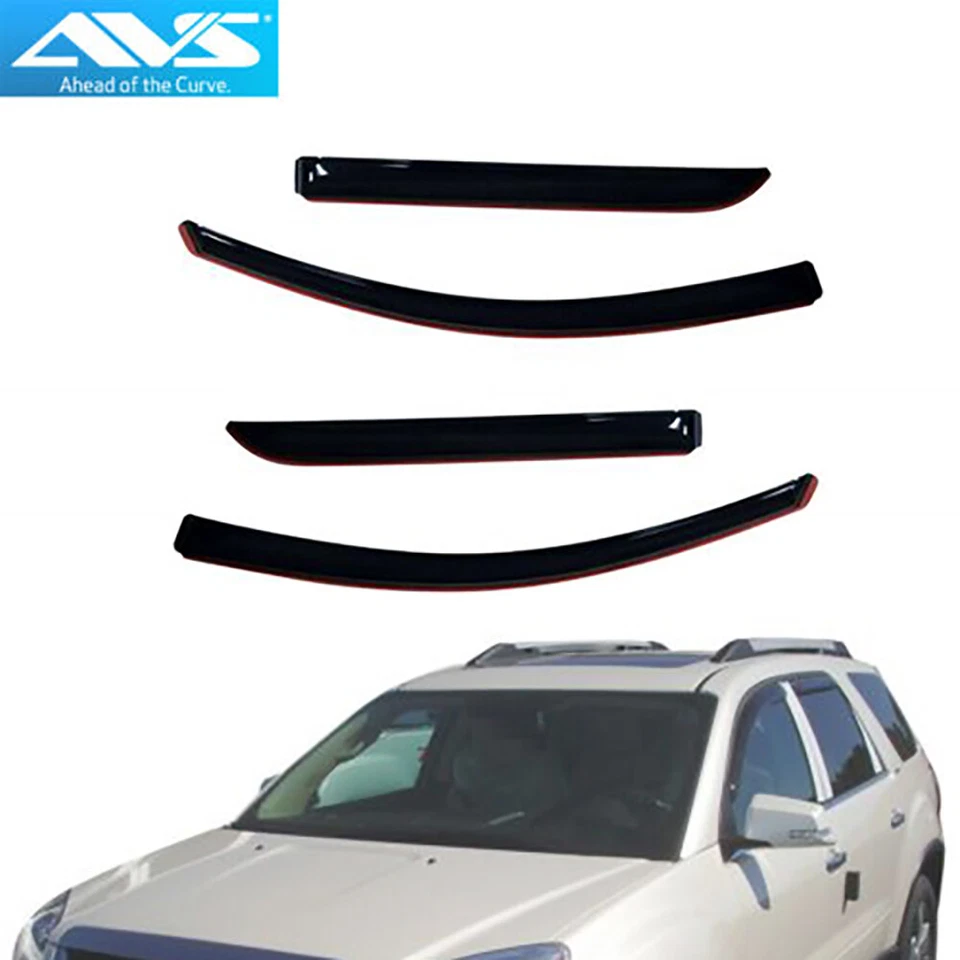 Juego de 4 piezas de acrílico de humo deflector en canal Ventvisor automático Ventshade 194632 Foto 2 de 3