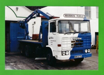 Isle of Man Foto - Keyline Builders Merchants BMN677H - ERF LKW - Ramsey 1993