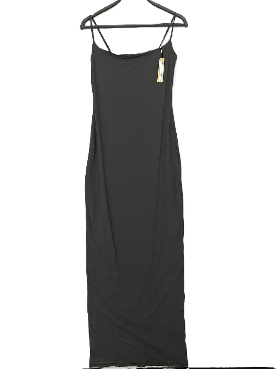 fits everybody slip dress onyx Royal Blue Sleeveless Midi Dress main image 1