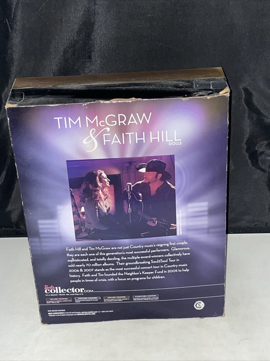 Barbie Ken Tim McGraw Faith Hill DOLL Pink Label Mattel T7904