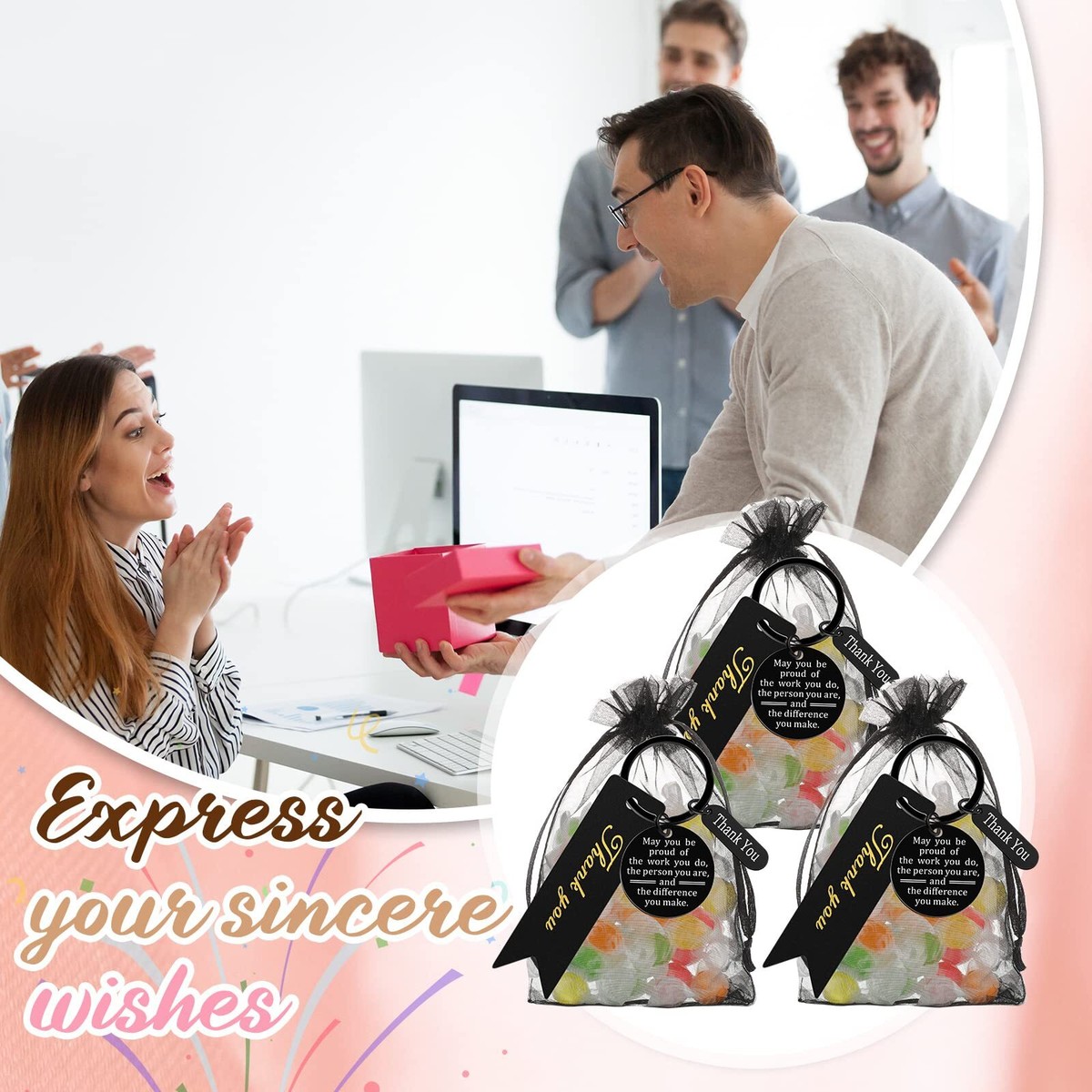 Bulk Appreciation Gifts For Coworkers 108-Piece Employee Appreciation ...