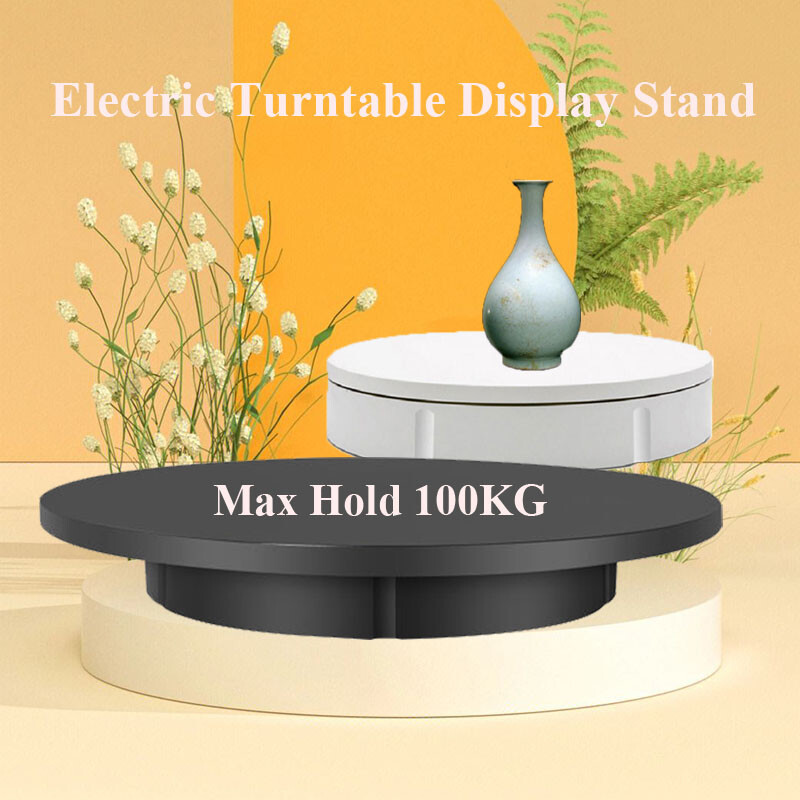 30-60CM 360° Rotating Jewelry Display Stand for Photography