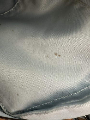 COACH Signature Monogram Bag Style 11648 Carly Shoulder Handbag Tan Preowned - Picture 12 of 12