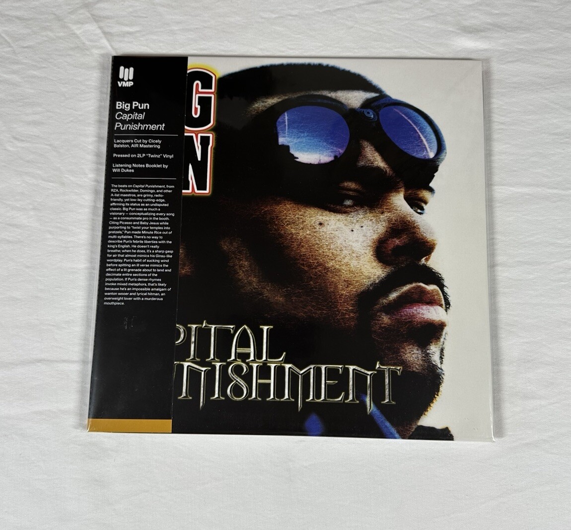 洋楽 BIG PUN 1st CAPITAL PUNISHMENT 2 LP Big Pun: Capital Punishment Vinyl 2LP — TurntableLab.com