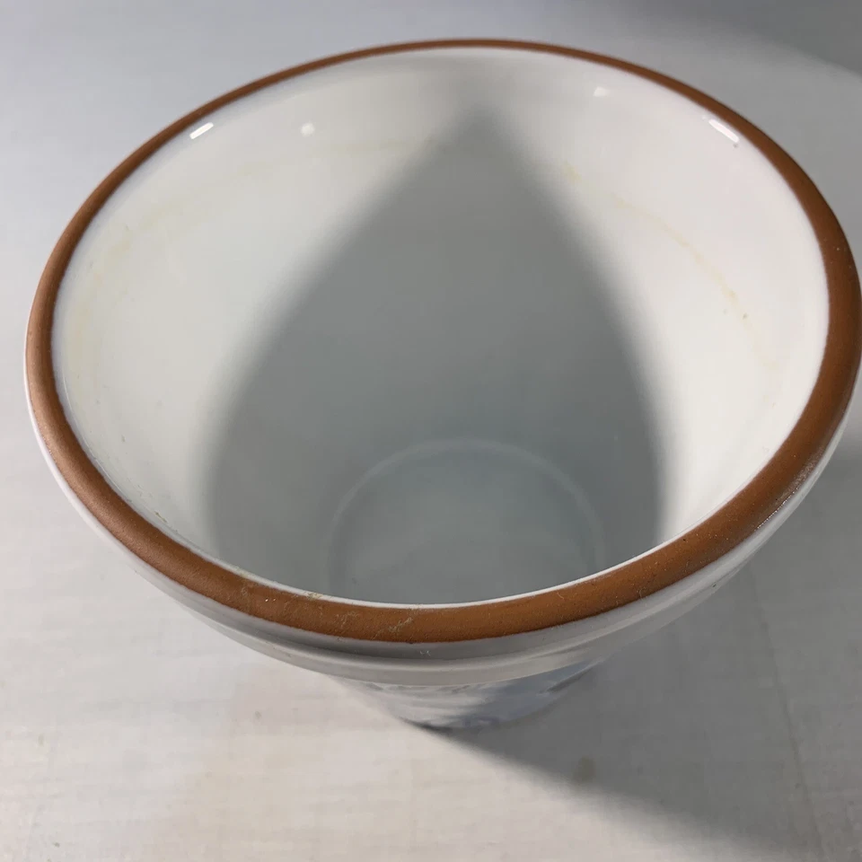 Maceta de cerámica de Nueva Inglaterra, Portugal 4 1/2 maceta Foto 3 de 4