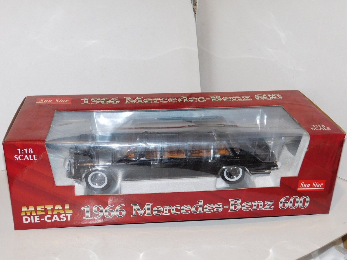 Mercedes-Benz 600 Black 1966 2202 SUN STAR 1/18 | eBay