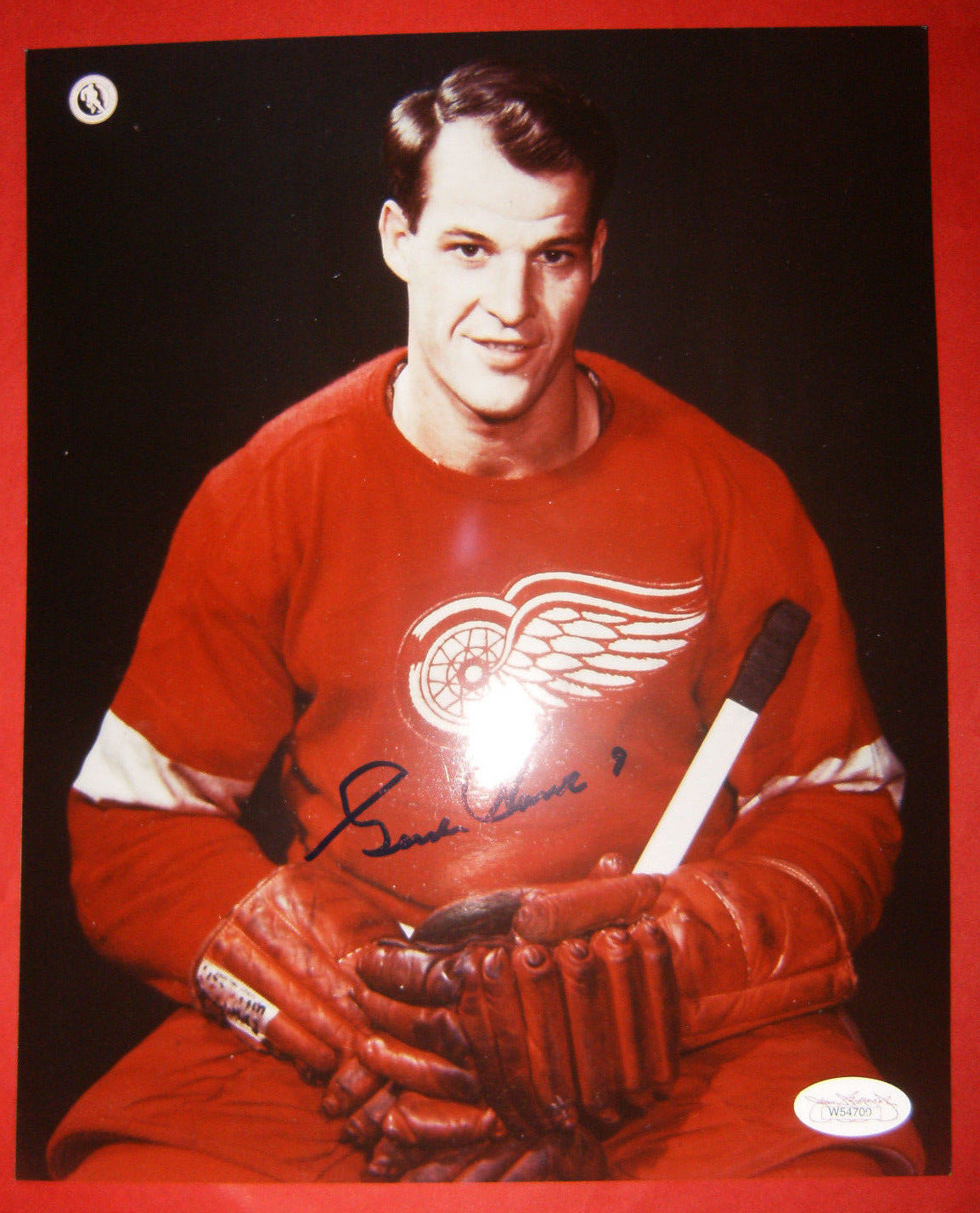 GORDIE HOWE AUTOGRAPHED 8X10 PHOTO DETROIT RED WINGS JSA MR HOCKEY LAST ONE 