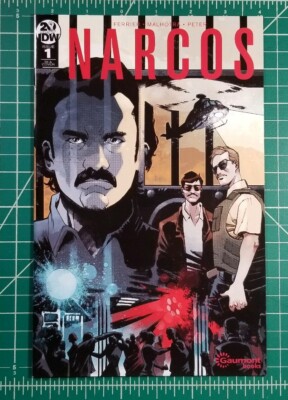 Narcos #1 (2019) IDW 1:10 Incentive Vic Malhotra Variant NM Netflix Gaumont