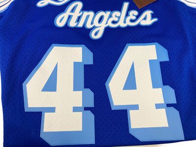 Los Angeles Lakers Mithell & Ness Swingman Blue Jersey 1960-61