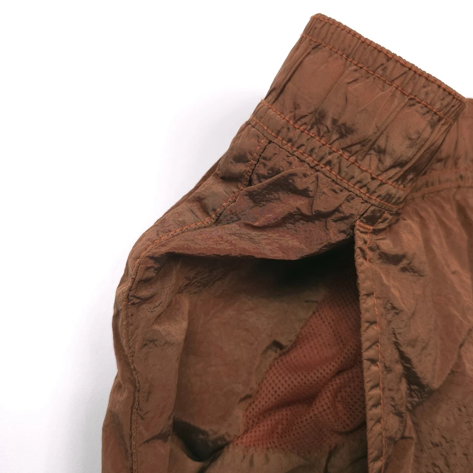 $243 Stone Island Nylon Metal Rust Copper  Swim Trunk Shorts Mens Size Small - Image 4 of 4