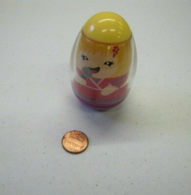 Playskool Weebles Weeble Wobble Blonde Singer Performer Girl Hasbro Egg #7