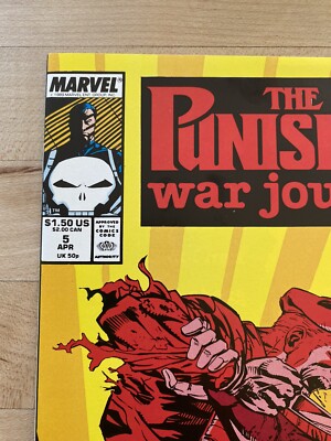 Punisher War Journal 他5冊セット PUNISHER WAR JOURNAL #5 - MARVEL COMICS, FRANK CASTLE, JIM LEE ART