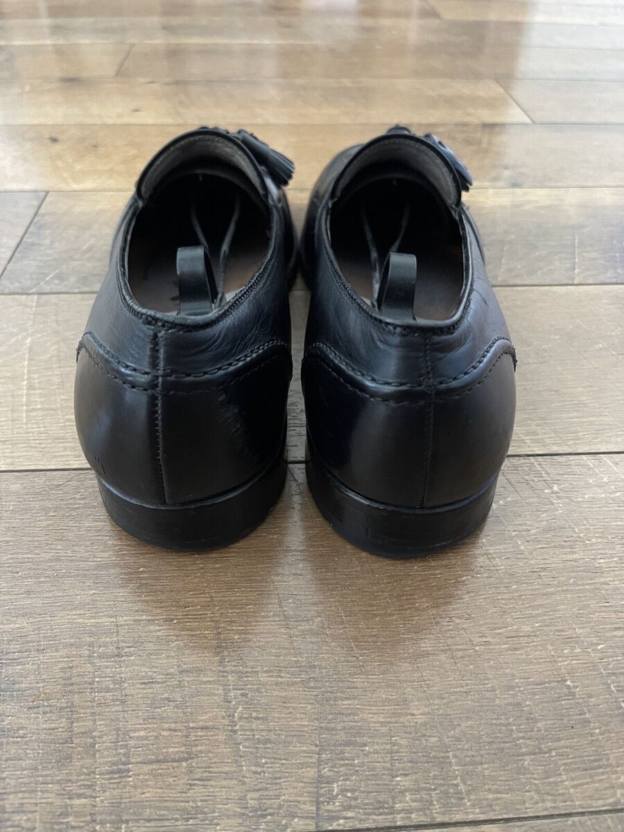 Luxurious Alden 691 Black Tassel Calf Skin Leather Loafer Sz Luxurious Alden 691 Black Tassel Calf Skin Leather Loafer Sz