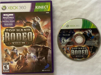 Top Hand Rodeo Tour (Microsoft Xbox 360, 2012) Very Good Condition RARE HTF