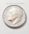 Photo of a 1992-S Roosevelt Dime Proof from an eBay listing that sold on Jul 17, 2026