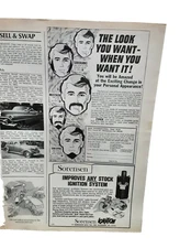 1969 Sorensen Ignition and Man International Print Ad Original 60s